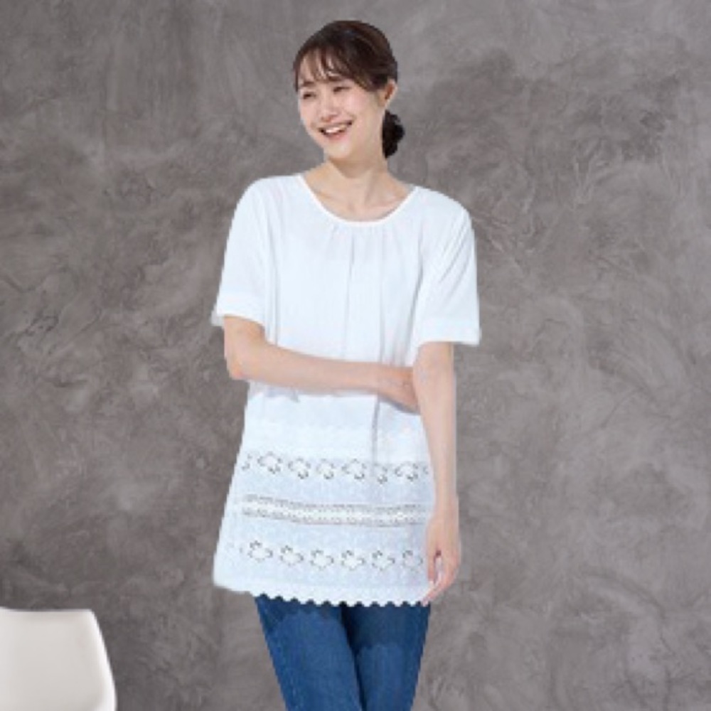 Petit Honfleur Short Sleeve Tunic Size: L